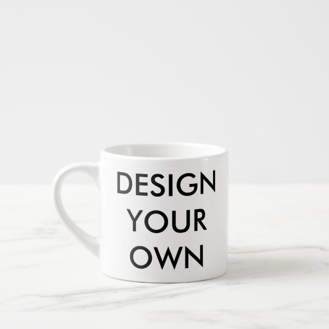 Diseñe su propia Taza de Espresso Personalizada Pe (Izquierda)