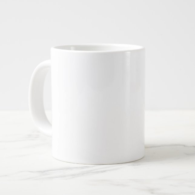 Diseñe su propia taza enorme para la sopa o el (Izquierda)