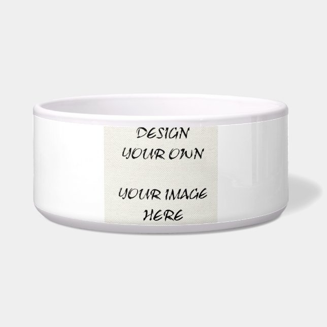 Diseñe su propio cuenco de encargo del perro (Frente)