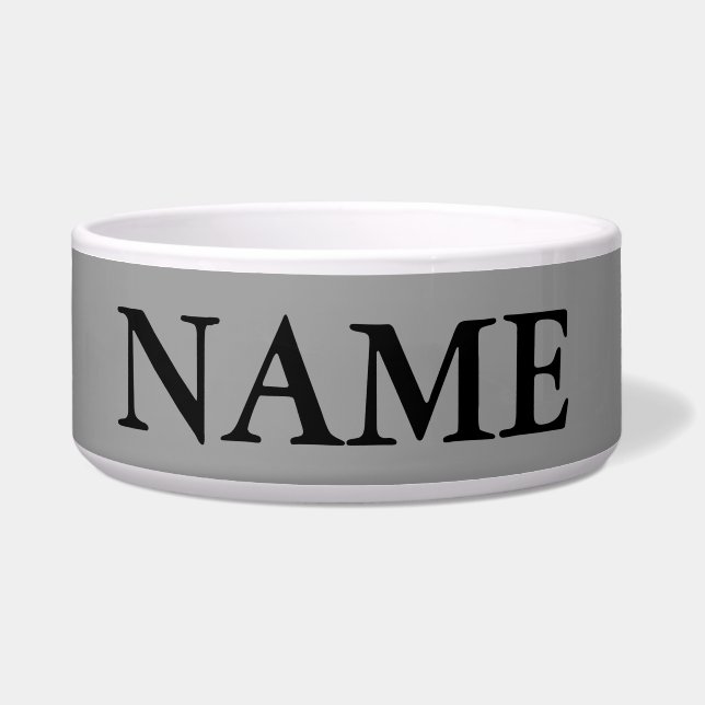 DISEÑE SU PROPIO CUENCO DEL PERRO (Frente)