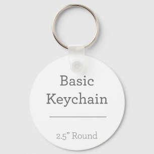 Diseñe su propio llavero redondo de la foto