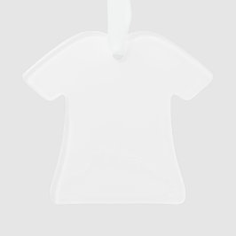 Diseñe su propio ornamento formado camiseta de