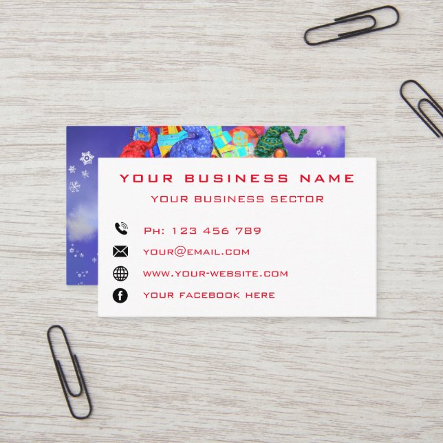 Diseñe sus propias tarjetas de presentación de Nav (Anverso/Reverso In Situ)