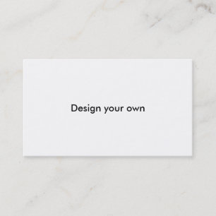 Diseñe sus propias tarjetas de visita