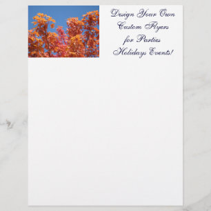 ¡Diseñe Sus Propios Volantes personalizados! Fiest