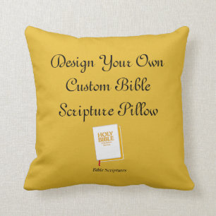 Diseñe una almohada de encargo de la escritura de
