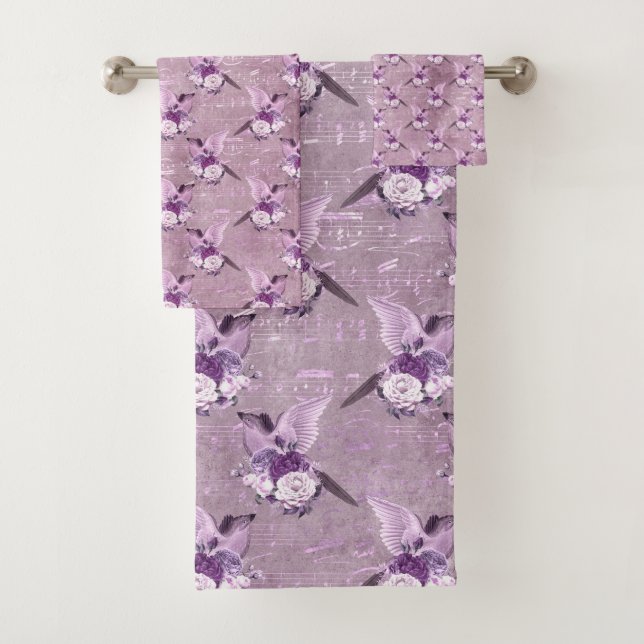 Diseño 10 de la Serie de Papel Lavanda Efímera (In situ)