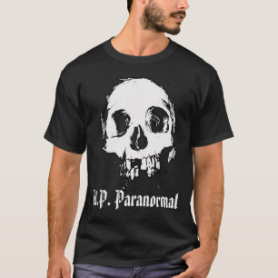 Diseño 2 del cráneo - camiseta negra