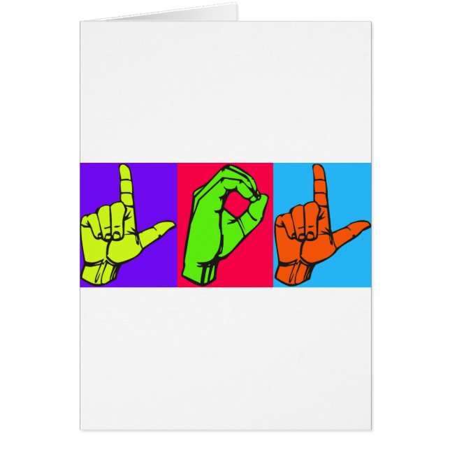 Diseño #2 del lenguaje de signos de LOL ASL (Frente)