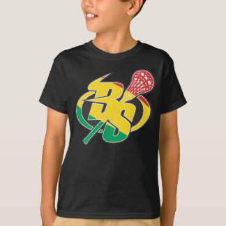 Diseño 3 de la camiseta del niño de LaCrosse de