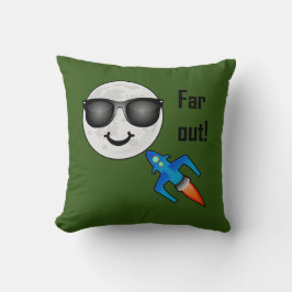 Diseño a distancia - Cojín decorativo de 16" x 16"