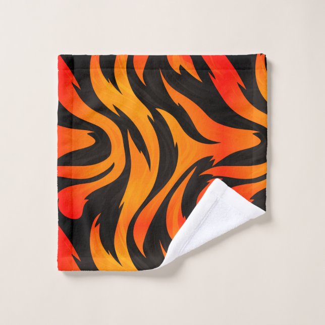 Diseño a rayas artísticas (Toallita)