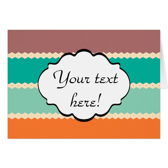 Diseño abstracto de filas de Rhombus (Anverso (Horizontal))