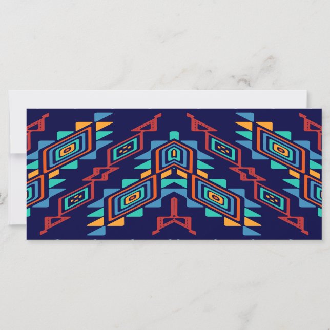 Diseño abstracto de formas distorsionadas (Anverso)