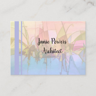 Diseño abstracto de tarjetas de presentación