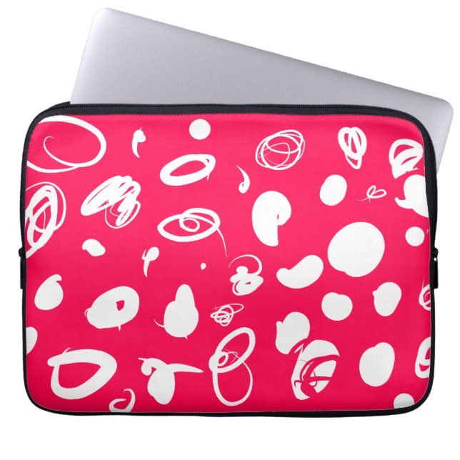 diseño abstracto en negrita Bolsa electrónica (Frente)