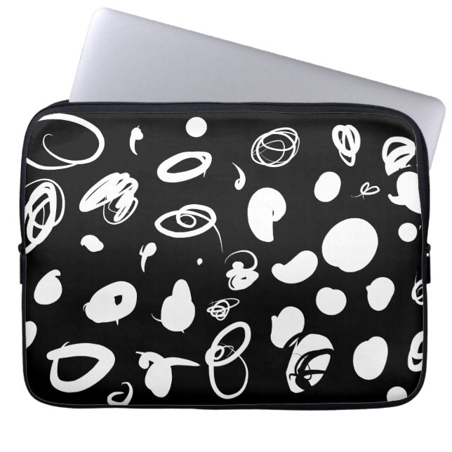 diseño abstracto en negrita Bolsa electrónica (Frente)