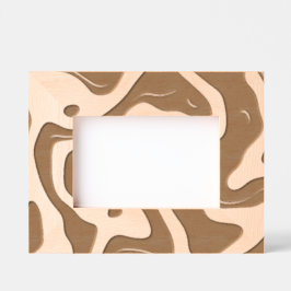 Diseño abstracto marco de imagen inclinado