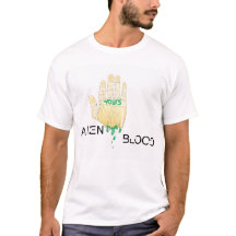 Diseño abstracto personalizado en camiseta fresca