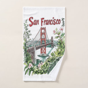 Diseño acuático del puente Golden Gate de San Fran