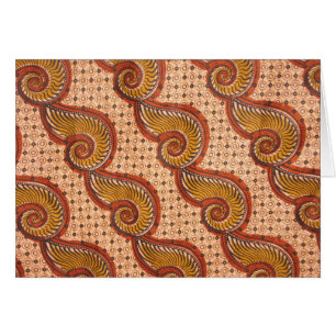 Diseño africano de la tela de Shell del caracol