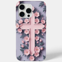Diseño Ai para iPhone 16 Pro Funda Christian Cross