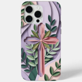 Diseño Ai para iPhone 16 Pro Funda Christian Cross