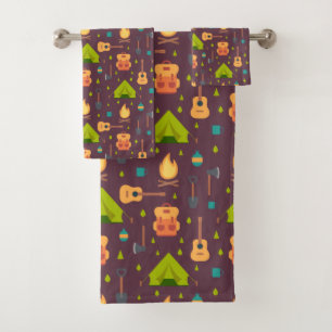 Diseño al aire libre de patrón de camping de Guay