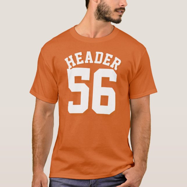 Diseño anaranjado y blanco del jersey de los (Anverso)