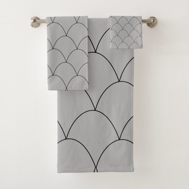 Diseño Art Deco Gris (In situ)