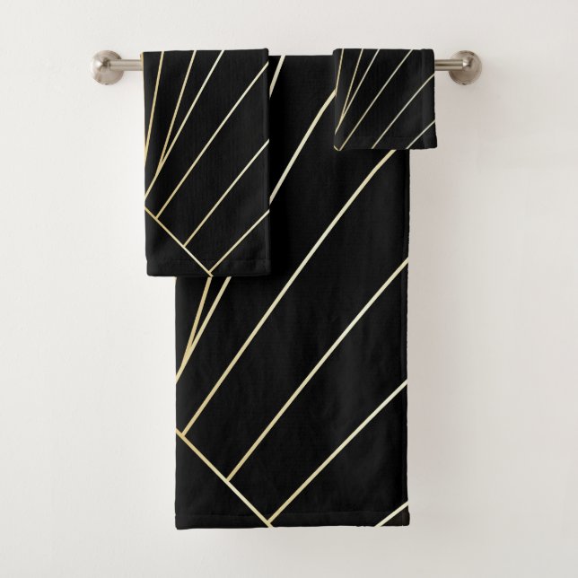 Diseño Art Deco Negro (In situ)
