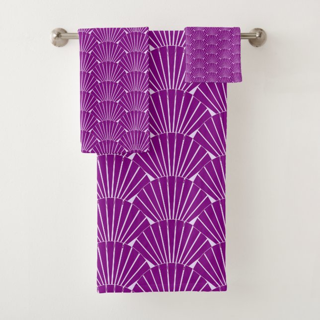 Diseño Art Deco Púrpura (In situ)