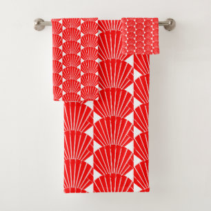 Diseño Art Deco Rojo