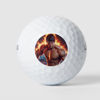 Diseño artístico de la pelota de golf Power Shot