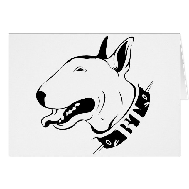 Diseño artístico de la raza del perro de bull (Anverso (Horizontal))