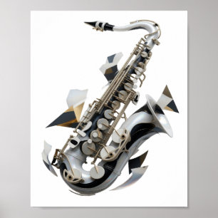 Diseño artístico de plata ARTE ABSTRACTO