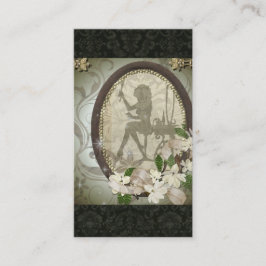 Diseño atractivo de la tarjeta de visita de la