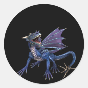 Diseño azul/morado 1 :: Pegatinas de fantasía