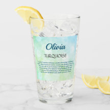 Diseño Birthstone Turquoise de diciembre