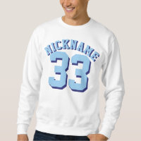 Diseño blanco y azul del jersey de los deportes de