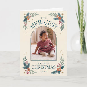 Diseño Botánico de la Navidad más Alegre Foto