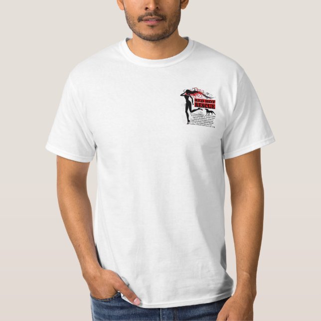 Diseño candente de la camisa del rescate - frente (Anverso)
