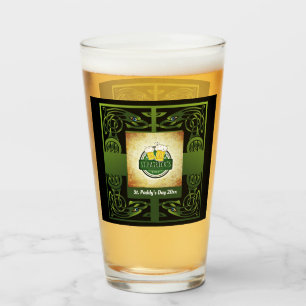 Diseño Celta Irlandés Verde Tradicional con su Log
