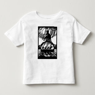 Diseño clásico de cuento de hadas. Camisetas para