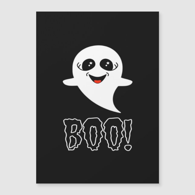 Diseño clásico de Halloween Boo Little (Anverso)