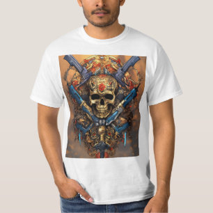 Diseño clásico tradicional de camisetas inspiradas