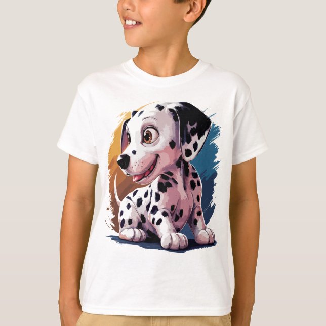 Diseño colorido de camisetas DOG (Anverso)
