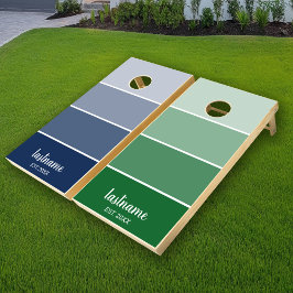 Diseño colorido del chip de pintura con nombre fam