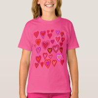 Diseño colorido y generoso de la camiseta