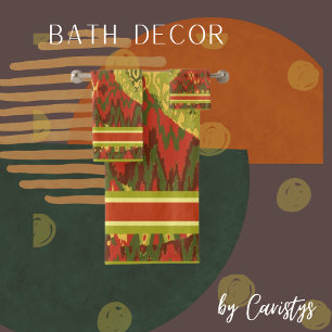 Diseño contemporáneo en aceitunas, rocas y oro